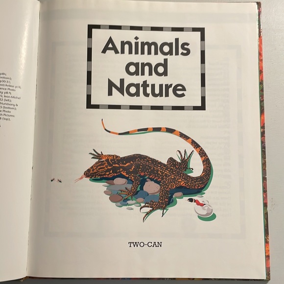 NOT ELIGIBLE FOR BUNDLE SALE  Animals and Nature:Two-Can First Encyclopedia - Picture 8 of 14